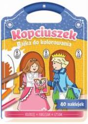 Okładka książki Bajka do kolorowania. Kopciuszek