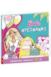 Okładka książki Barbie. Wycinanki. Tworzymy obrazki 3D