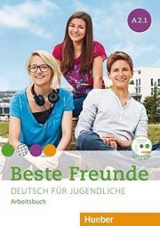 Okładka książki Beste Freunde A2.1 GIM. Zeszyt ćwiczeń (edycja niemiecka)
