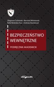 Okładka książki Bezpieczeństwo wewnętrzne Podręcznik akademicki