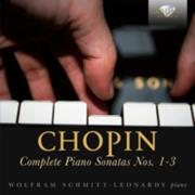 Okładka książki CHOPIN COMPLETE PIANO SONATAS 1-2-3