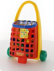 Opakowanie Ciekawa taczka + Klocki Budowniczy 101 elementów