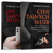 Cień tajnych służb / Gry tajnych służb. Autor: Kania Dorota. Dadada.pl Okładka książki Cień tajnych służb / Gry tajnych służb