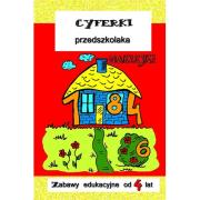 Okładka książki Cyferki przedszkolaka Zabawy edukacyjne od 4 lat