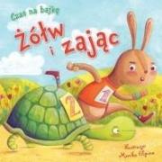 Czas na bajkę: Żółw i zając. Autor: Monika Filipina Trzpil (ilustr.). Dadada.pl Okładka książki Czas na bajkę: Żółw i zając
