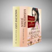 Dziewczyny czytają Magiczne lato / Karmelowa jesień. Autor: Tyl Aleksandra. Dadada.pl Okładka książki Dziewczyny czytają Magiczne lato / Karmelowa jesień