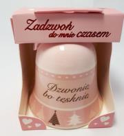 Opakowanie Dzwonek ceramiczny Dzwonię, bo tęsknię