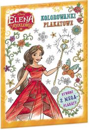 Okładka książki Elena z Avaloru Kolorowanki plakatowe