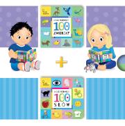 ETUI BOX - pakiet 2 książeczek MOJE PIERWSZE 100 (SŁÓW i ZWIERZĄT). Autor: Opracowanie zbiorowe. Dadada.pl Okładka książki ETUI BOX - pakiet 2 książeczek MOJE PIERWSZE 100 (SŁÓW i ZWIERZĄT)