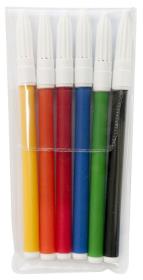 Opakowanie Flamaster biurowy w etui 6 kolorów