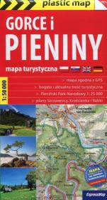 Gorce i Pieniny mapa turystyczna 1:50 000. Wydawca: ExpressMap. Dadada.pl Opakowanie Gorce i Pieniny mapa turystyczna 1:50 000