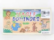 Okładka książki GRA DOMINO ZWIERZĄTKA 16 X 9 CM.