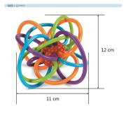 Opakowanie Gryzak Grzechotka dla niemowląt