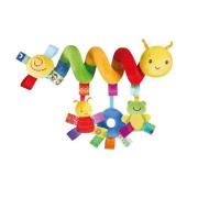 Opakowanie Grzechotka Spirala zawieszka do wózka pszczółka