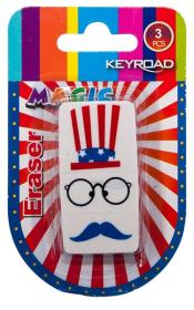 Opakowanie Gumka do ścierania Keyroad 3 sztuki