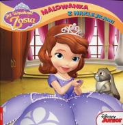 Okładka książki Jej Wysokość Zosia Malowanka z naklejkami