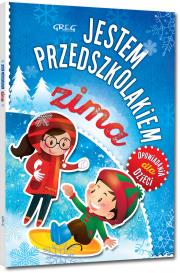 Okładka książki Jestem przedszkolakiem - zima