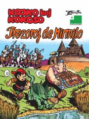 Kajko kaj Kokoŝo – Trezoroj de Mirmilo. Autor: Janusz Christa. Dadada.pl Okładka książki Kajko kaj Kokoŝo – Trezoroj de Mirmilo