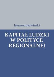 Okładka książki Kapitał ludzki w polityce regionalnej