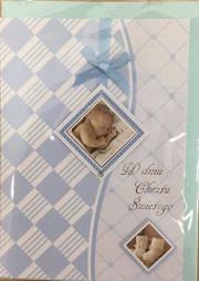 Karnet chrzest B6 Premium 39 + koperta. Wydawca: Panorama. Dadada.pl Opakowanie Karnet chrzest B6 Premium 39 + koperta