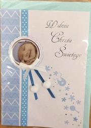 Karnet chrzest B6 Premium 43 + koperta. Wydawca: Panorama. Dadada.pl Opakowanie Karnet chrzest B6 Premium 43 + koperta