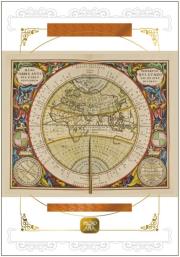 Opakowanie Karnet mapa Hemi Orbis Anti 16x23 + koperta