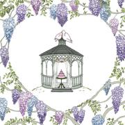 Opakowanie Karnet Swarovski kwadrat Atlanta CL2410