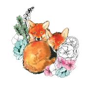 Opakowanie Karnet Swarovski kwadrat Lisy