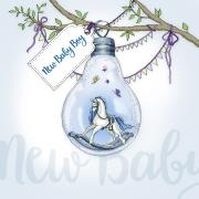 Okładka książki Karnet Swarovski kwadrat Narodziny chłopca