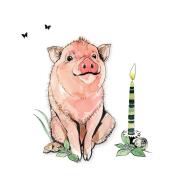 Okładka książki Karnet Swarovski kwadrat Świnka