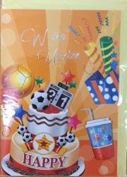 Karnet urodziny B6 Premium 10 + koperta. Wydawca: Panorama. Dadada.pl Opakowanie Karnet urodziny B6 Premium 10 + koperta