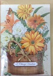 Karnet urodziny B6 Premium 3 + koperta. Wydawca: Panorama. Dadada.pl Opakowanie Karnet urodziny B6 Premium 3 + koperta