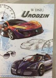 Karnet urodziny B6 Premium 56 + koperta. Wydawca: Panorama. Dadada.pl Opakowanie Karnet urodziny B6 Premium 56 + koperta