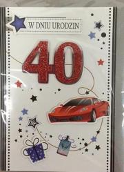 Karnet urodziny B6 Premium 60 + koperta. Wydawca: Panorama. Dadada.pl Opakowanie Karnet urodziny B6 Premium 60 + koperta