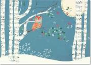 Opakowanie Karnety świątczne Delux Muzykalna sowa (20szt)