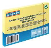 Opakowanie Karteczki samoprzylepne w bloczku 100 kartek jasnożółty