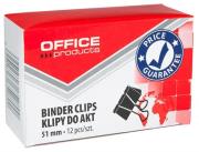 Opakowanie Klipy biurowe do akt Office Products 51mm.12szt.18095119-05