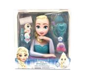 Opakowanie Kraina Lodu Elsa głowa do stylizacji Deluxe