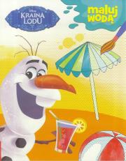 Okładka książki Kraina Lodu Maluj wodą