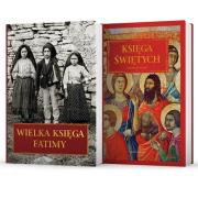 Księga świętych / Wielka księga Fatimy. Autor: Grzegorz Polak, Beata Legutko. Dadada.pl Okładka książki Księga świętych / Wielka księga Fatimy