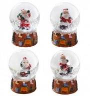 Opakowanie Kula śnieżna Mikołaj (4 szt)