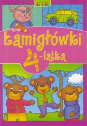 Łamigłówki 4-latka. Autor:   Praca zbiorowa. Dadada.pl Okładka książki Łamigłówki 4-latka