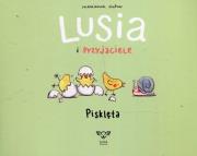 Lusia i przyjaciele Pisklęta. Autor: Marianne Dubuc. Dadada.pl Okładka książki Lusia i przyjaciele Pisklęta
