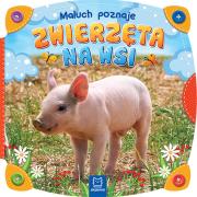Maluch poznaje zwierzęta na wsi. Autor: Opracowanie zbiorowe. Dadada.pl Okładka książki Maluch poznaje zwierzęta na wsi