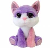 Opakowanie Mały różowo - fioletowy Kot 15cm
