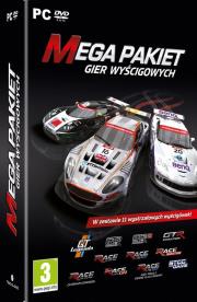 Opakowanie Mega Pakiet Gier Wyscigowych PC