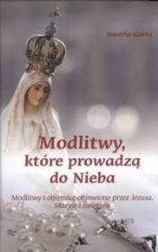 Okładka książki Modlitwy, które prowadzą do nieba