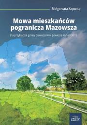 Okładka książki Mowa mieszkańców pogranicza Mazowsza