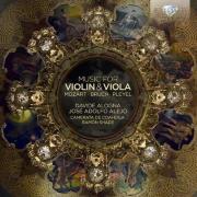 MUSIC FOR VIOLIN & VIOLA. Autor: CAMERATA DE COAHUILA. Dadada.pl Okładka książki MUSIC FOR VIOLIN & VIOLA