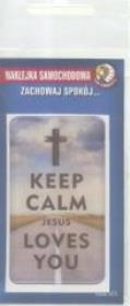 Okładka książki Naklejka samochodowa. Zachowaj spokój...
